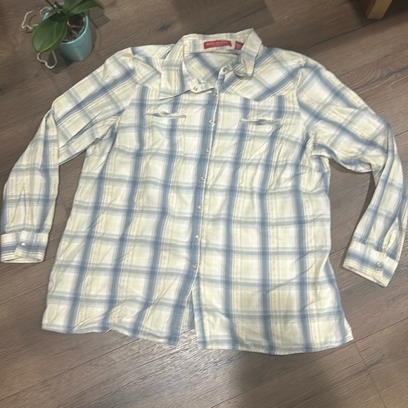 Gloria Vanderbilt 2X western shirt - Picture 1 of 4